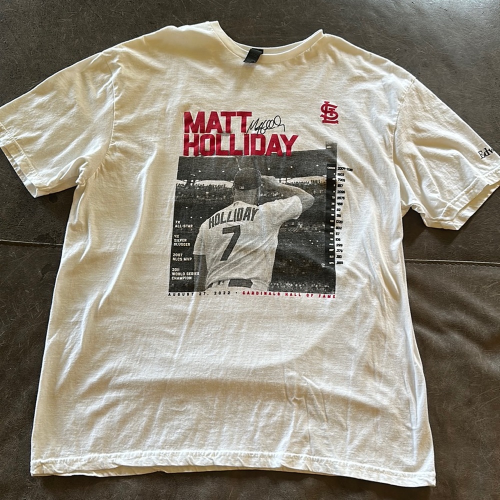 Matt Holiday STL T-shirt